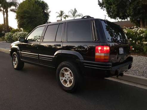 1996 Jeep Grand CHEROKEE Limited Low 124k Miles ONLY for sale in Northridge, CA