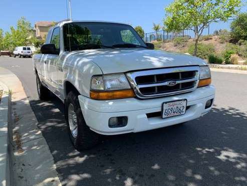 2000 Ford ranger super cab for sale in Poway, CA