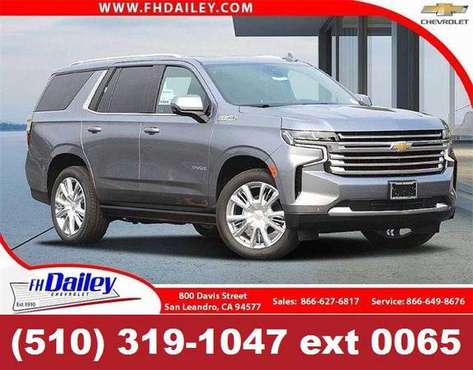 2021 *Chevrolet Tahoe* SUV High Country - Chevrolet - cars & trucks... for sale in San Leandro, CA