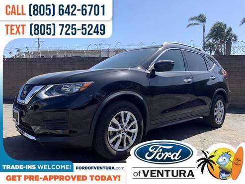 349/mo - 2018 Nissan Rogue SV - - by dealer - vehicle for sale in Ventura, CA