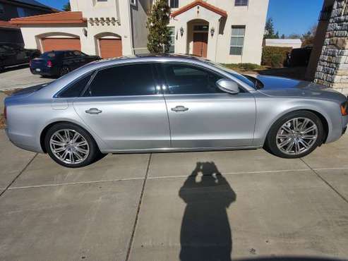 2011 Audi A8L quattro 4.2 Ice Silver - cars & trucks - by owner -... for sale in Antioch, CA