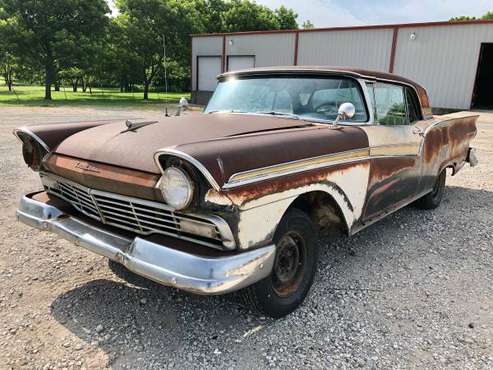 Project 1957 Ford Fairlane 500 Skyliner #154965 - cars & trucks - by... for sale in Sherman, NC