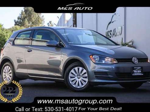2015 VW Volkswagen Golf Launch Edition hatchback Charcoal - cars & for sale in Sacramento , CA