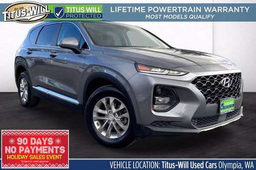 2019 Hyundai Santa Fe AWD All Wheel Drive SE SUV - cars & trucks -... for sale in Olympia, WA