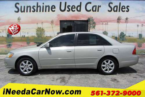 2002 Toyota Avalon XLS Only 1749 Down 68/Wk - - by for sale in West Palm Beach, FL