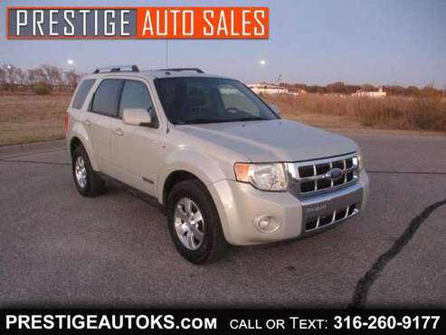 2008 Ford Escape Limited 4WD - cars & trucks - by dealer - vehicle... for sale in Wichita, KS
