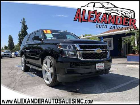2015 *CHEVROLET* *TAHOE* LT $0 DOWN! AS LOW AS 3.99 APR! CALL US📞 -... for sale in Whittier, CA