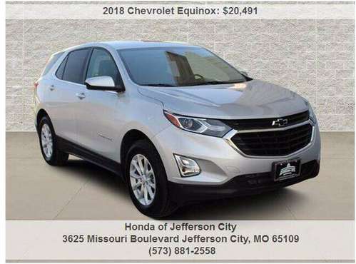 2018 Chevrolet Equinox LT AWD - cars & trucks - by dealer - vehicle... for sale in Jefferson City, MO