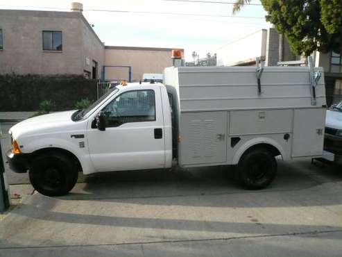 1999 Ford F-350 Utility Body With Extras - cars & trucks - by owner... for sale in Santa Barbara, CA