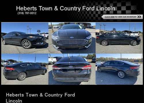 2017 Ford Fusion SE - cars & trucks - by dealer - vehicle automotive... for sale in Minden, LA