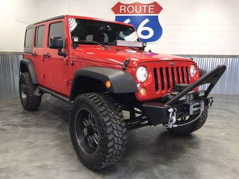 2015 JEEP WRANGLER 4WD! $9000 IN EXTRAS! LIFTED! ONLY 18,000 MILES!!!! for sale in Norman, OK