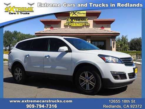 2016 CHEVY TRAVERSE LT CROSS OVER ONLY 209 PER MO - cars for sale in Redlands, CA