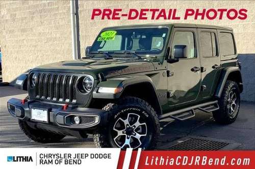2021 Jeep Wrangler 4x4 4WD Unlimited Rubicon SUV for sale in Bend, OR