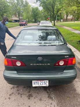2001 Toyota corolla for sale in Middletown, OH