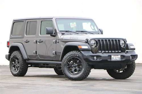 2020 Jeep Wrangler Unlimited Willys ==++ Great Deal ++== - cars &... for sale in San Rafael, CA