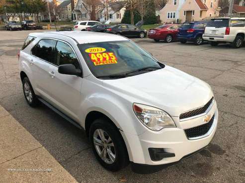 2013 Chevrolet Chevy Equinox LS 4dr SUV - cars & trucks - by dealer... for sale in Lansing, MI