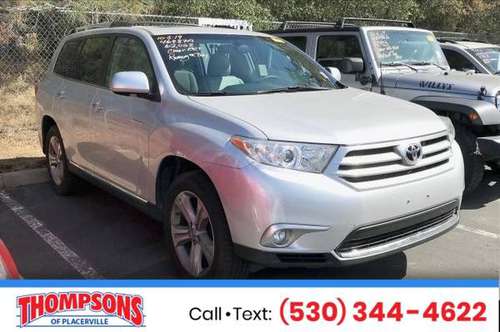 2013 Toyota Highlander Limited for sale in Placerville, CA