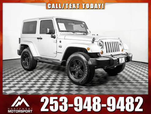 *4WD* 2012 *Jeep Wrangler* Arctic 4x4 - cars & trucks - by dealer -... for sale in PUYALLUP, WA