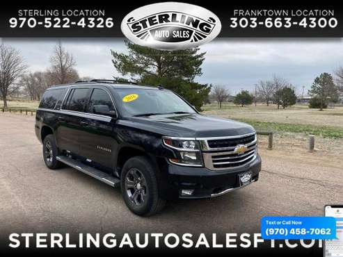 2016 Chevrolet Chevy Suburban 4WD 4dr 1500 LT - CALL/TEXT TODAY! for sale in Sterling, CO
