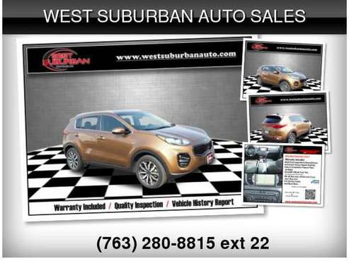 2017 Kia Sportage EX - - by dealer - vehicle for sale in Buffalo, MN