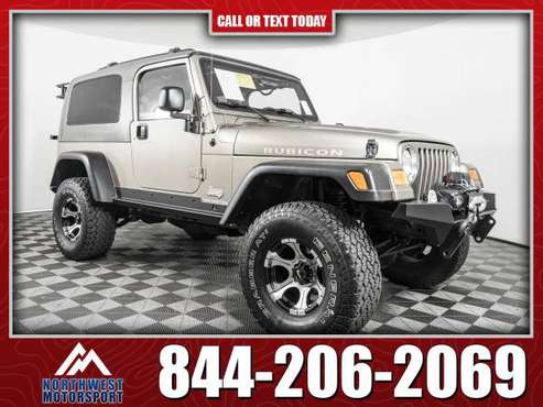 Lifted 2006 Jeep Wrangler Unlimited Rubicon 4x4 for sale in Spokane Valley, MT