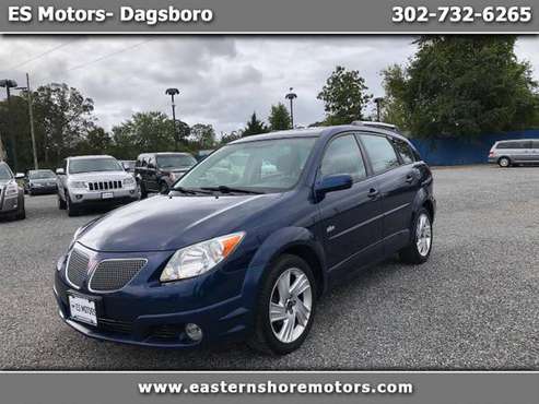 *2005 Pontiac Vibe- I4* Clean Carfax, Sunroof, Roofrack, New Brakes for sale in Dagsboro, DE 19939, MD