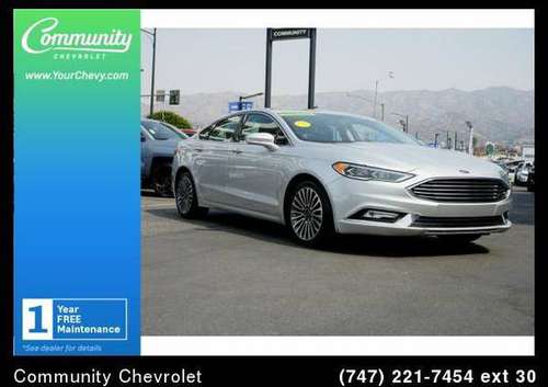 2018 Ford Fusion Titanium - cars & trucks - by dealer - vehicle... for sale in Burbank, CA