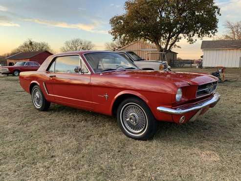 1965 FORD MUSTANG - cars & trucks - by owner - vehicle automotive sale for sale in Little Elm, TX