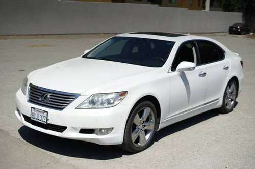 2012 Lexus LS LS460 White Color Black Leather LOADED New Tires for sale in Sunnyvale, CA
