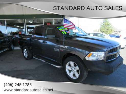 2015 Ram 1500 Express 4X4 Crew Cab Short Box!!! - cars & trucks - by... for sale in Billings, SD