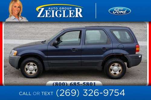 *2003* *Ford* *Escape* *XLS* - cars & trucks - by dealer - vehicle... for sale in Plainwell, IN