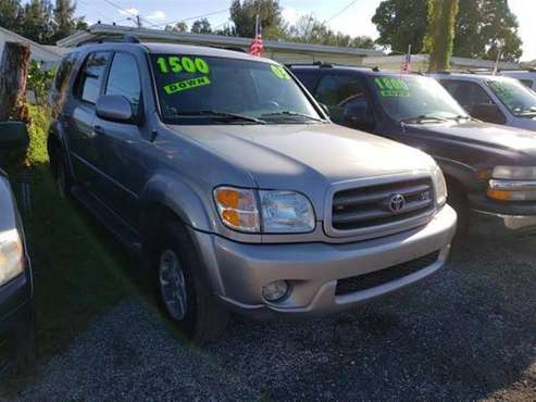 2003 TOYOTA SEQUOIA SR5**GREAT SUV**COLD AC**RUNS STRONG**WE FINANCE** for sale in FT.PIERCE, FL