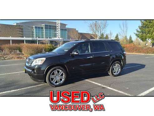 2010 GMC Acadia SUV Vancouver, WA - cars & trucks - by dealer -... for sale in Vancouver, OR