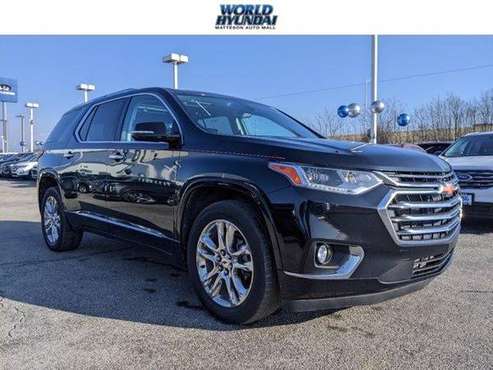 2018 Chevy Chevrolet Traverse High Country hatchback Mosaic Black for sale in Matteson, IL