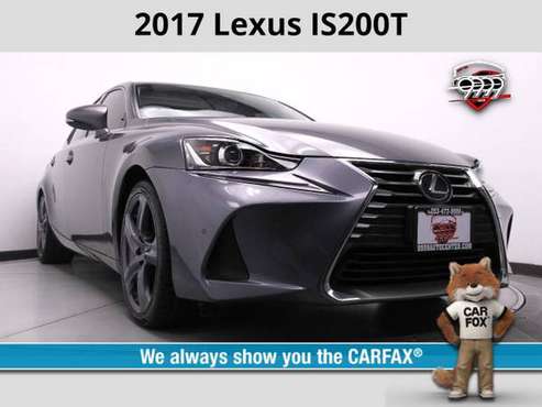 2017 Lexus IS 200t GRAY - - by dealer - vehicle for sale in Lakewood, WA
