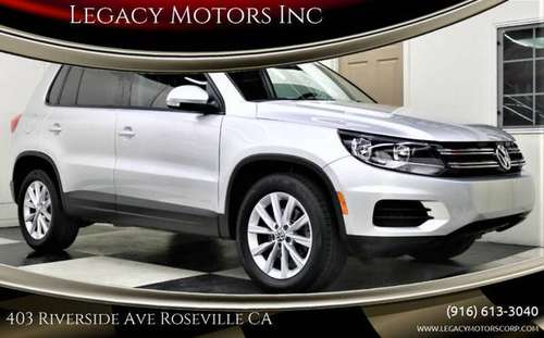 2015 VOLKSWAGEN TIGUAN SE 2 0t AUTOMATIC, REAR CAMERA, Leather Seat for sale in Roseville, CA