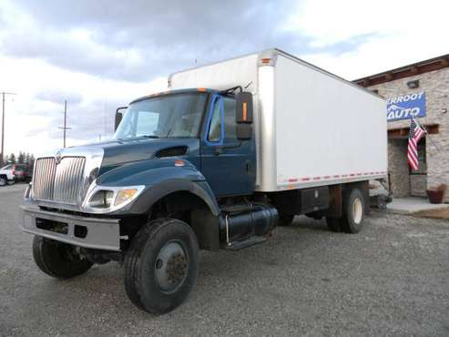 2005 International 7300 4x4 Box Truck - - by dealer for sale in Stevensville, MT