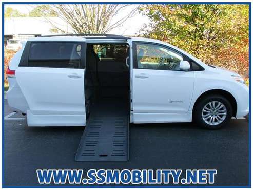 HANDICAP/WHEELCHAIR ACCESSIBLE VAN - 2011 TOYOTA SIENNA XLE/LIMITED... for sale in Raleigh, SC