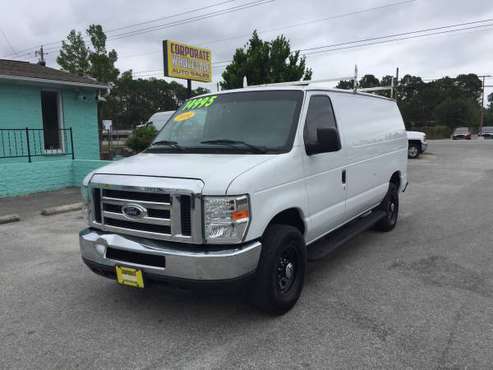 HURRY! SAVE! 2014 FORD E250 CARGO VAN W LADDER RACK, ONLY 93K MILES! for sale in Wilmington, NC