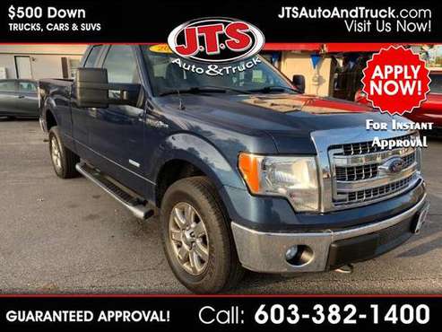2013 Ford F-150 XLT SuperCab 6.5-ft. Bed 4WD - cars & trucks - by... for sale in Plaistow, ME