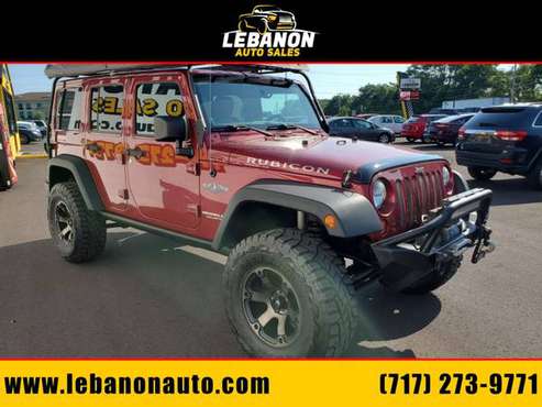 !!!2012 Jeep Wrangler Unlimited Rubicon 4WD!!! NAV/3 Piece Hard Top for sale in Lebanon, PA