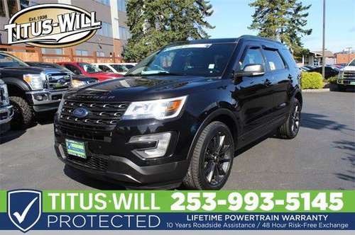 2017 Ford Explorer XLT 4WD Sport Utility 🆓Lifetime Powertrain Warr for sale in Tacoma, WA