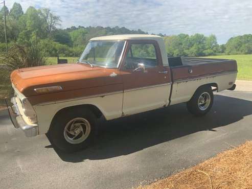 1969 FORD F100 SHORT BED CUSTOM 360 AUTOMATIC - - by for sale in Monroe, GA