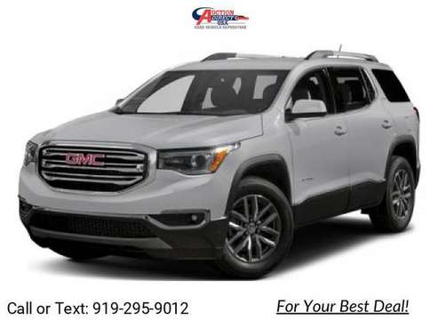 2017 GMC Acadia SLT suv Silver - cars & trucks - by dealer - vehicle... for sale in Raleigh, NC