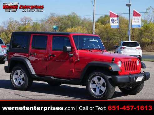 2013 Jeep Wrangler Unlimited 4WD 4dr Sport - cars & trucks - by... for sale in Inver Grove Heights, MN