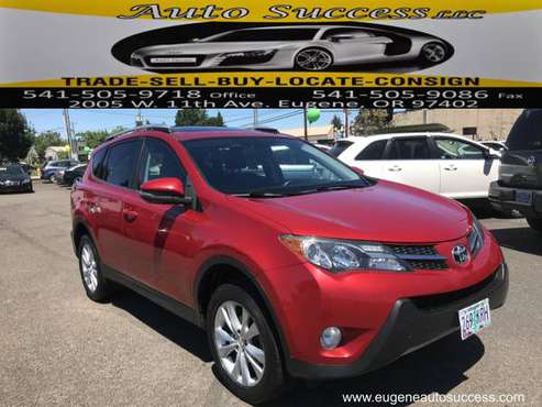 2013 TOYOTA RAV4 LIMITED AWD SPECIAL PRICE - cars & trucks - by... for sale in Eugene, OR
