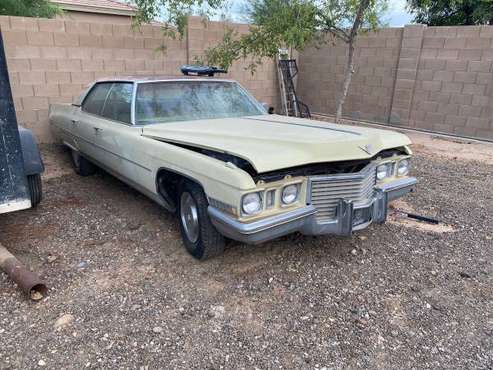 1972 Cadillac Sedan Deville project - cars & trucks - by owner -... for sale in Goodyear, AZ