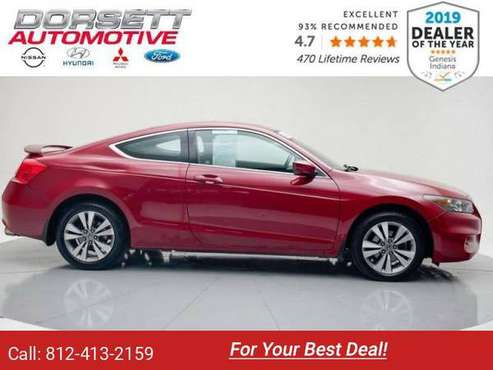 2012 Honda Accord coupe San Marino Red - cars & trucks - by dealer -... for sale in Terre Haute, IN