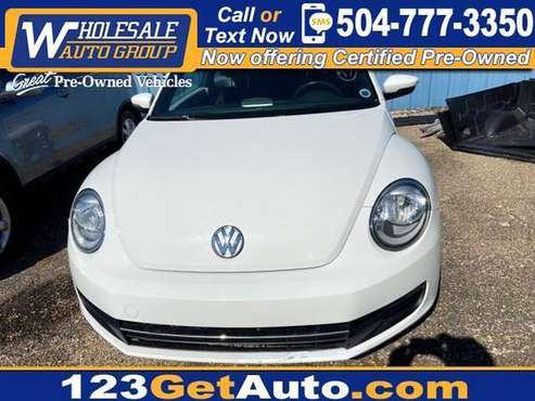 2012 Volkswagen Beetle 2.5L - EVERYBODY RIDES!!! - cars & trucks -... for sale in Metairie, LA