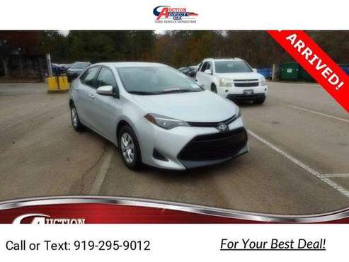 2019 Toyota Corolla L hatchback Silver - cars & trucks - by dealer -... for sale in Raleigh, NC